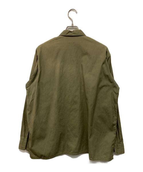 COMOLI（コモリ）COMOLI (コモリ) OD オープンカラーシャツ カーキ サイズ:不明の古着・服飾アイテム
