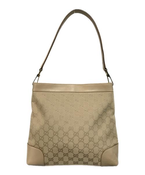 GUCCI（グッチ）GUCCI (グッチ) ワンショルダーバッグ ベージュの古着・服飾アイテム