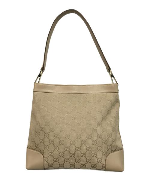 GUCCI（グッチ）GUCCI (グッチ) ワンショルダーバッグ ベージュの古着・服飾アイテム