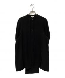 ENFOLD（エンフォルド）の古着「RAMDOM SLIT BLOUSE」｜ブラック