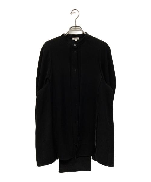 ENFOLD（エンフォルド）ENFOLD (エンフォルド) RAMDOM SLIT BLOUSE ブラック サイズ:SIZE 38の古着・服飾アイテム