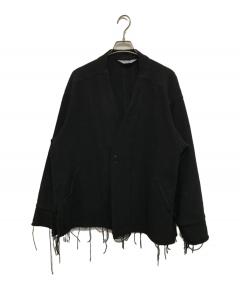 中古・古着通販】ANCELLM (アンセルム) W/S COLLARLESS JACKET