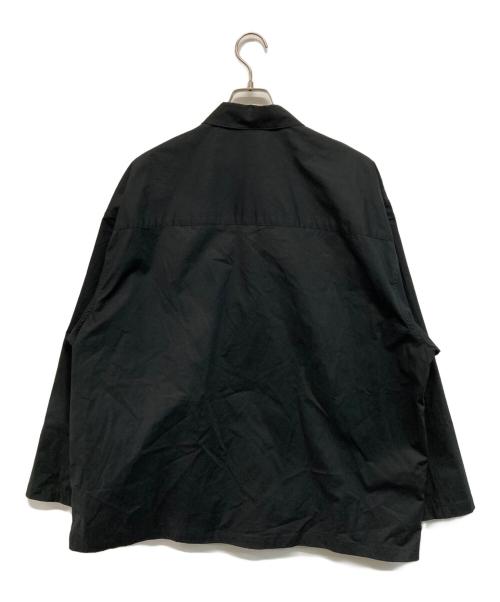 Graphpaper（グラフペーパー）Graphpaper (グラフペーパー) タイプライターオーバーサイズシャツ ブラック サイズ:Freeの古着・服飾アイテム