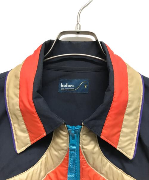 KOLOR（カラー）KOLOR (カラー) 短丈ブルゾン マルチカラー サイズ:SIZE 2の古着・服飾アイテム