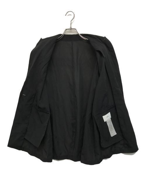 23区（ニジュウサンク）23区 (ニジュウサンク) シアーマットクロス ジャケット ブラック サイズ:SIZE 38の古着・服飾アイテム
