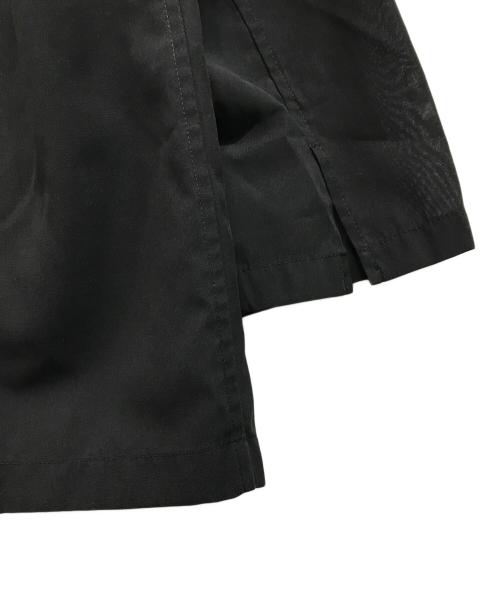23区（ニジュウサンク）23区 (ニジュウサンク) シアーマットクロス ジャケット ブラック サイズ:SIZE 38の古着・服飾アイテム