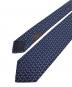 HERMES (エルメス) ホースビット総柄ネクタイ ネイビー サイズ:不明 未使用品：15000円