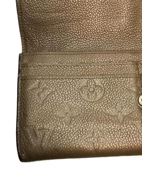 LOUIS VUITTON（ルイ ヴィトン）LOUIS VUITTON (ルイ ヴィトン) 長財布 ブロンズの古着・服飾アイテム