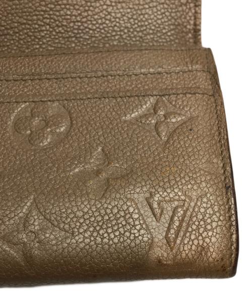LOUIS VUITTON（ルイ ヴィトン）LOUIS VUITTON (ルイ ヴィトン) 長財布 ブロンズの古着・服飾アイテム
