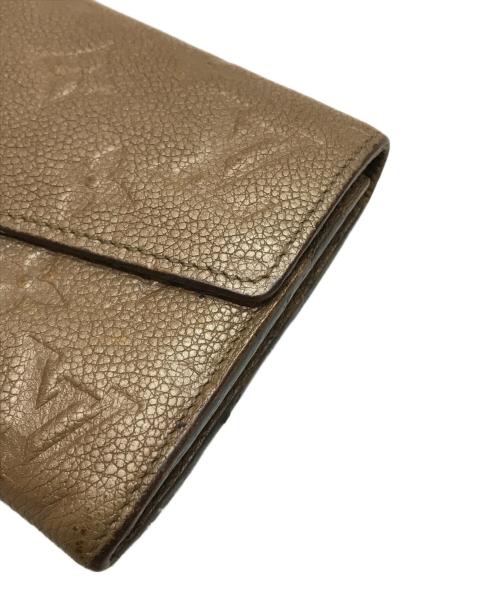 LOUIS VUITTON（ルイ ヴィトン）LOUIS VUITTON (ルイ ヴィトン) 長財布 ブロンズの古着・服飾アイテム