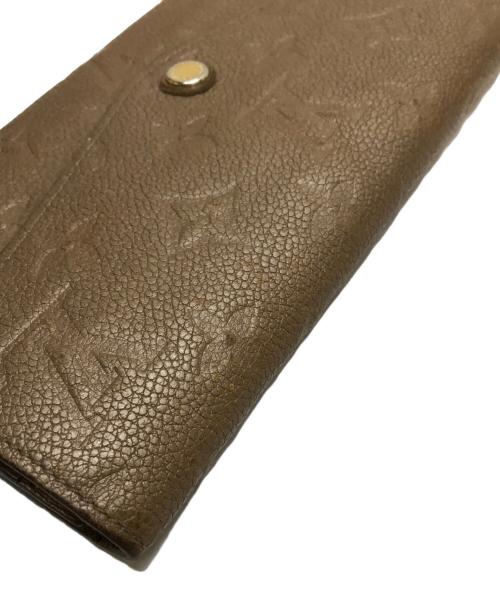 LOUIS VUITTON（ルイ ヴィトン）LOUIS VUITTON (ルイ ヴィトン) 長財布 ブロンズの古着・服飾アイテム