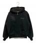 X-LARGE（エクストララージ）の古着「PATCHED OLD ENGLISH HOODED WORK JACKET」｜ブラック