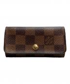 LOUIS VUITTONルイ ヴィトン）の古着「キーケース ミュルティクレ4」｜ブラウン