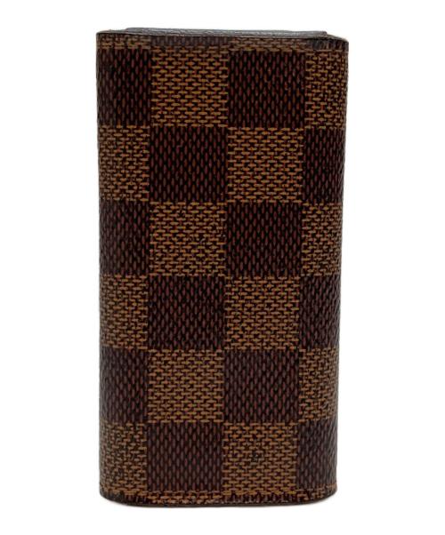 LOUIS VUITTON（ルイ ヴィトン）LOUIS VUITTON (ルイ ヴィトン) キーケース ミュルティクレ4 ブラウンの古着・服飾アイテム