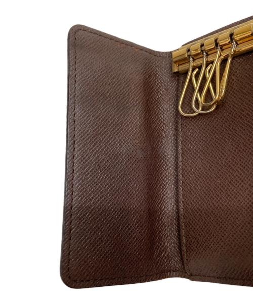 LOUIS VUITTON（ルイ ヴィトン）LOUIS VUITTON (ルイ ヴィトン) キーケース ミュルティクレ4 ブラウンの古着・服飾アイテム
