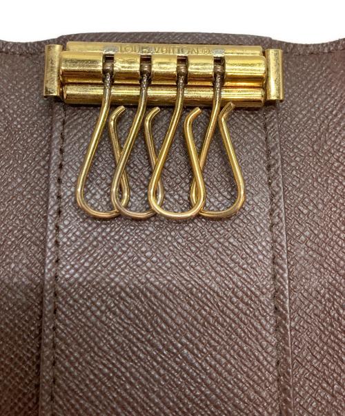 LOUIS VUITTON（ルイ ヴィトン）LOUIS VUITTON (ルイ ヴィトン) キーケース ミュルティクレ4 ブラウンの古着・服飾アイテム