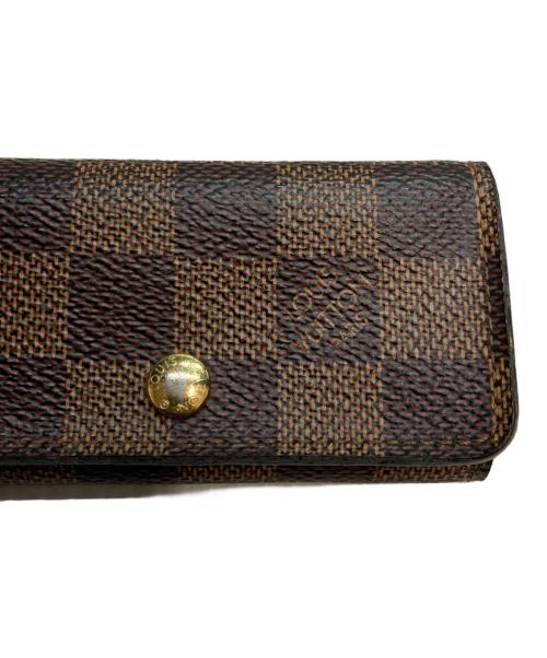 LOUIS VUITTON（ルイ ヴィトン）LOUIS VUITTON (ルイ ヴィトン) キーケース ミュルティクレ4 ブラウンの古着・服飾アイテム