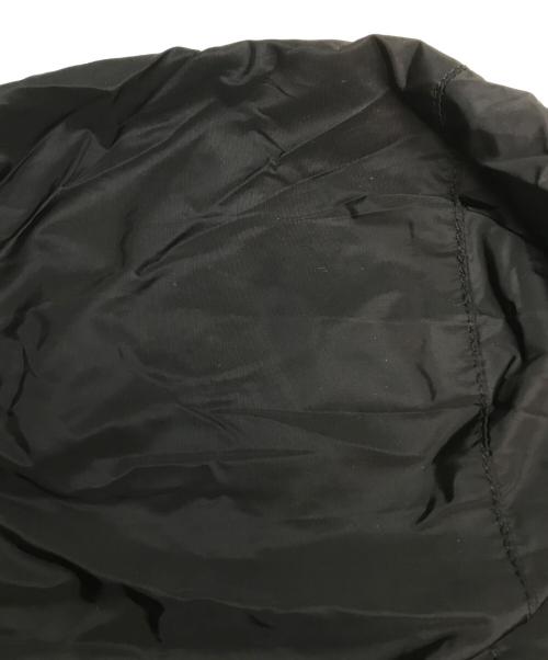 PRADA（プラダ）PRADA (プラダ) ラバーロゴナイロンジャケット ブラック サイズ:48の古着・服飾アイテム