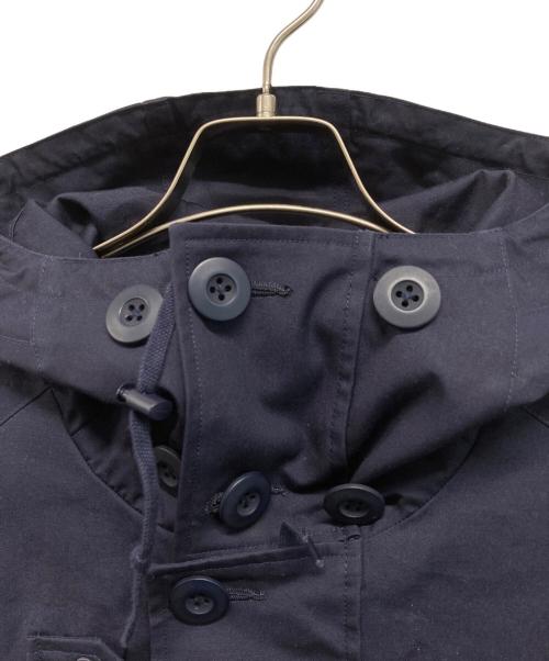 griffin hartland（グリフィン ハートランド）griffin hartland (グリフィン ハートランド) ゆーみん&きうてぃ ROYAL NAVY VENTILE SMOCK PARKA ロイヤルネイビー ベンタイルスモック ネイビー サイズ:Lの古着・服飾アイテム
