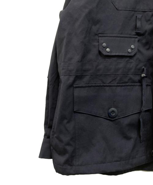 griffin hartland（グリフィン ハートランド）griffin hartland (グリフィン ハートランド) ゆーみん&きうてぃ ROYAL NAVY VENTILE SMOCK PARKA ロイヤルネイビー ベンタイルスモック ネイビー サイズ:Lの古着・服飾アイテム