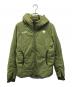 DESCENTE（デサント）の古着「ハイブリッド インシュレイテッド ミッドレイヤー ジャケット」｜グリーン
