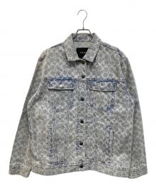 COACH（コーチ）の古着「シグネチャー デニム ジャケット」｜ブルーグレー