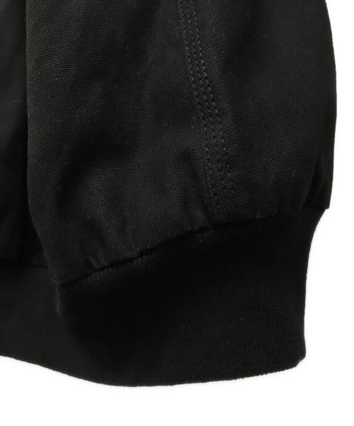 HOUSTON（ヒューストン）HOUSTON (ヒューストン) 裏地ブランケット アクティブジャケット ブラック サイズ:Lの古着・服飾アイテム