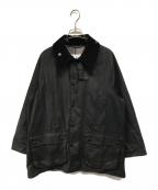Barbourバブアー）の古着「OS OVERSIZED WAX BEAUFORT」｜ブラック