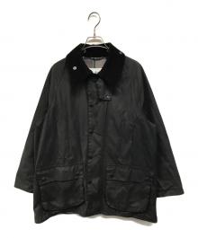 Barbour（バブアー）の古着「OS OVERSIZED WAX BEAUFORT」｜ブラック