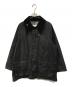 Barbour（バブアー）の古着「OS OVERSIZED WAX BEAUFORT」｜ブラック