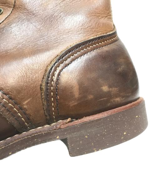 RED WING（レッドウィング）RED WING (レッドウィング) Iron Ranger/アイアンレンジャー ワークブーツ ブラウン サイズ:US9 UK8の古着・服飾アイテム