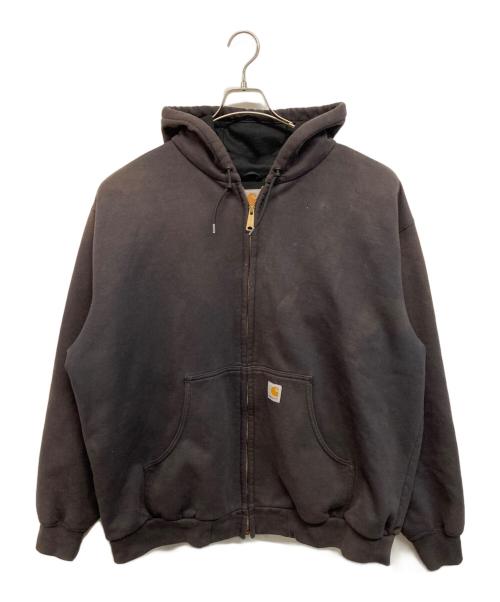 CarHartt（カーハート）CarHartt (カーハート) ZIP UP HOODIE PARKA(ジップアップ　フーディー パーカー) ブラック サイズ:XXLの古着・服飾アイテム