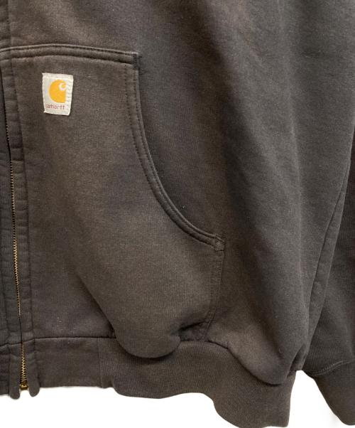 CarHartt（カーハート）CarHartt (カーハート) ZIP UP HOODIE PARKA(ジップアップ　フーディー パーカー) ブラック サイズ:XXLの古着・服飾アイテム