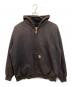 CarHartt（カーハート）の古着「ZIP UP HOODIE PARKA(ジップアップ　フーディー パーカー)」｜ブラック