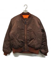 BEAMS mini（ビームス ミニ）の古着「リラックスフィット THERMOLITE(R) MA-1」｜ブラウン