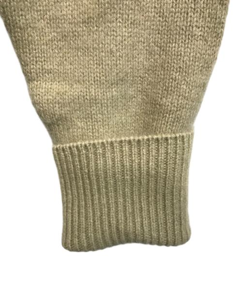 DEPAREILLE（デパリエ）DEPAREILLE (デパリエ) ヤクニットセーター カーキ サイズ:SIZE 38の古着・服飾アイテム