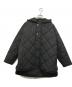 THE RERACS（ザ リラクス）の古着「キルティングコート」｜ブラック