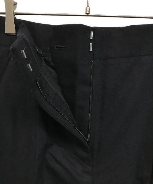 ebure（エブール）EBURE (エブール) ウールカシミヤポプリンパンツ ネイビー サイズ:SIZE 36の古着・服飾アイテム