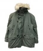 GREENBRIER INDグリーンブライヤー インダストリーズ）の古着「N-3B フライトジャケット」｜オリーブ