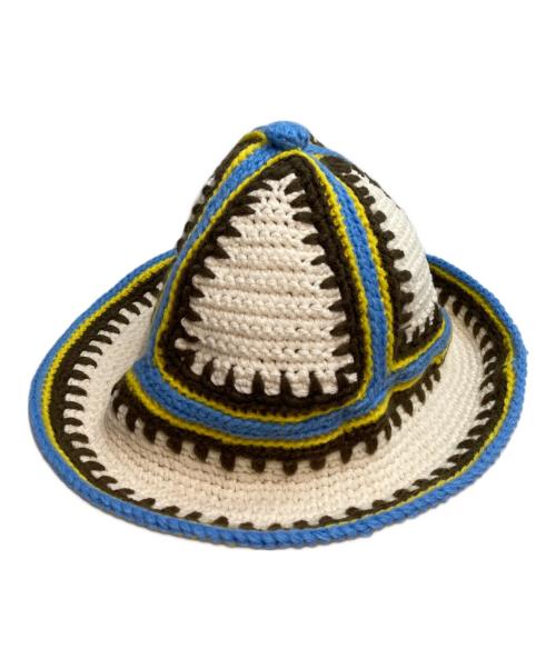 SUPREME（シュプリーム）Supreme (シュプリーム) CROCHET EDGE BALL HAT(クロシェ・エッジ・ボール・ハット) アイボリーの古着・服飾アイテム