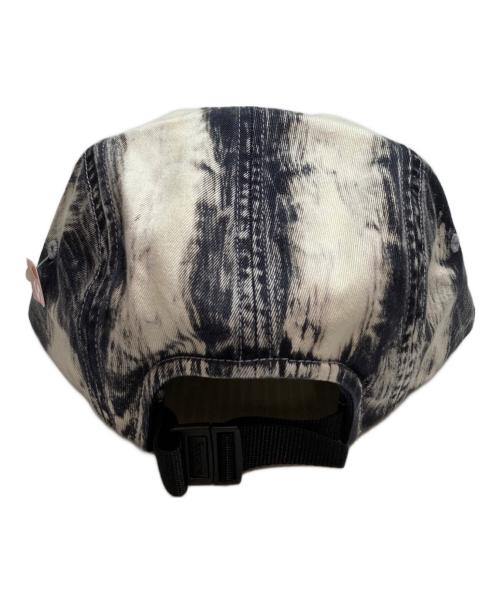 SUPREME（シュプリーム）Supreme (シュプリーム) 24SS Bleached Chino Camp Cap(ブリーチド・チノ・キャンプ・キャップ) アイボリー×ブラック 未使用品の古着・服飾アイテム