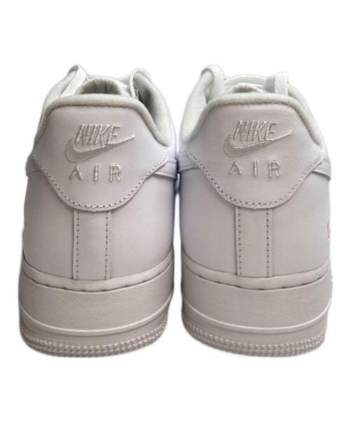 NIKE（ナイキ）NIKE (ナイキ) Supreme (シュプリーム) エアフォース 1 ローカットスニーカー ホワイト サイズ:28.5cmの古着・服飾アイテム