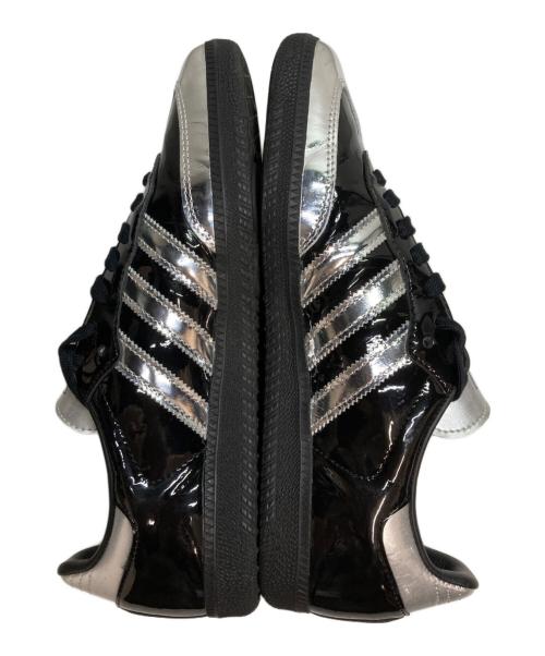 adidas（アディダス）adidas (アディダス) atmos (アトモス) SAMBA ATMOS “Tuxedo”(サンバ アトモス “タキシード”) ブラック×シルバー サイズ:27cmの古着・服飾アイテム