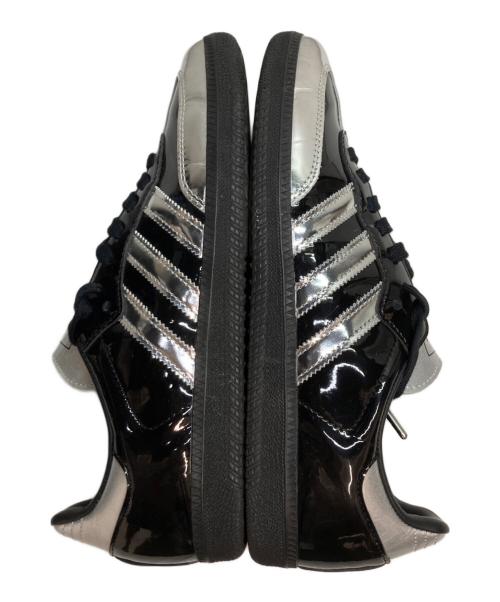 adidas（アディダス）adidas (アディダス) atmos (アトモス) SAMBA ATMOS “Tuxedo”(サンバ アトモス “タキシード”) ブラック×シルバー サイズ:27cmの古着・服飾アイテム