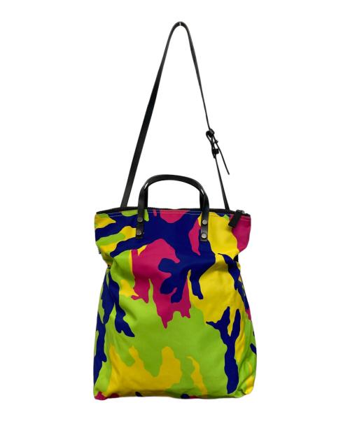 DSQUARED2（ディースクエアード）DSQUARED2 (ディースクエアード) カモフラ柄ナイロントートバッグ マルチカラーの古着・服飾アイテム