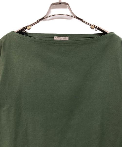 BOTTEGA VENETA（ボッテガベネタ）BOTTEGA VENETA (ボッテガベネタ) 20SSコットンワンピース グリーン サイズ:SIZE 42の古着・服飾アイテム