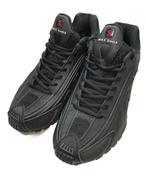 NIKE（ナイキ）NIKE (ナイキ) WMNS SHOX R4 ショックス ブラック サイズ:27.5cmの古着・服飾アイテム