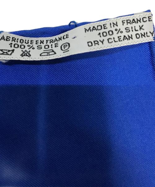 HERMES（エルメス）HERMES (エルメス) スカーフ ブルーの古着・服飾アイテム