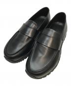 YOAKヨーク）の古着「NOMAD LOAFER レザーローファー」｜ブラック