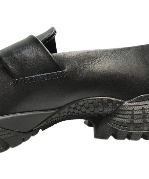 YOAK（ヨーク）YOAK (ヨーク) NOMAD LOAFER レザーローファー ブラック サイズ:24cmの古着・服飾アイテム